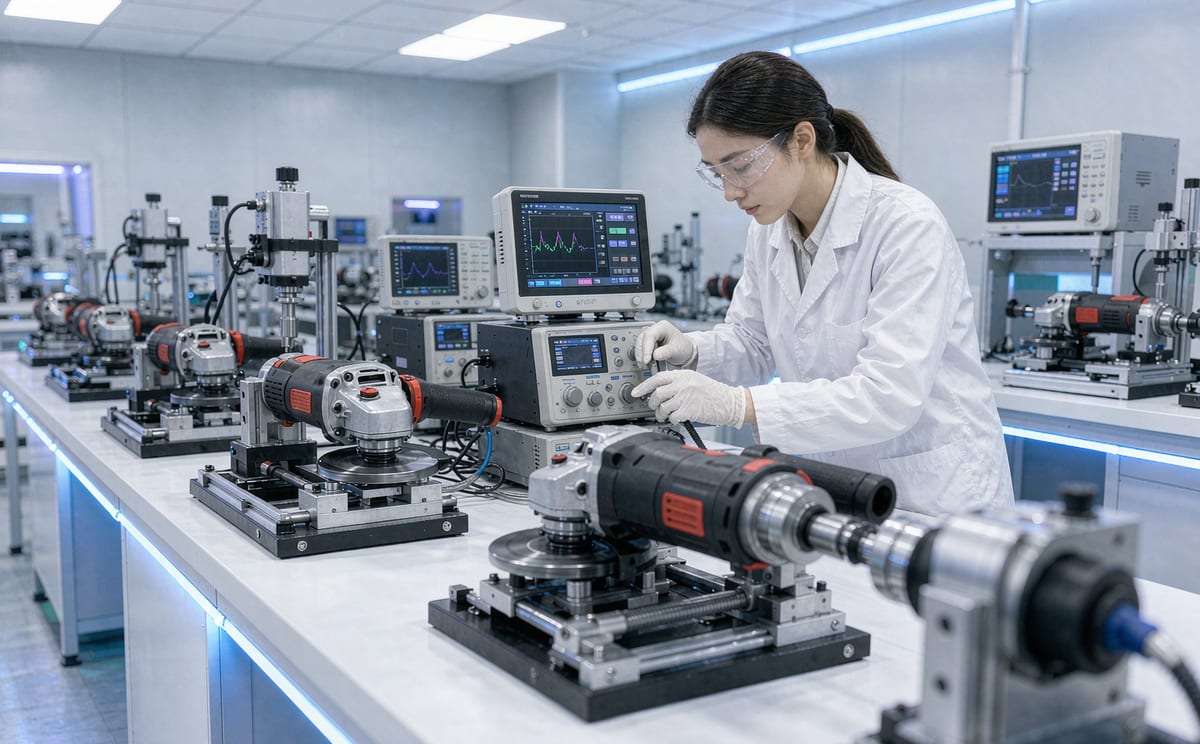 Quality testing at a partner factory