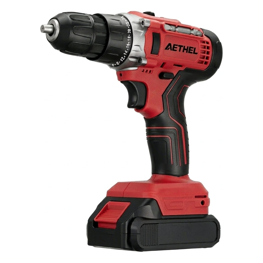 21V Cordless Drill 2-Speed 1350rpm 1.5Ah