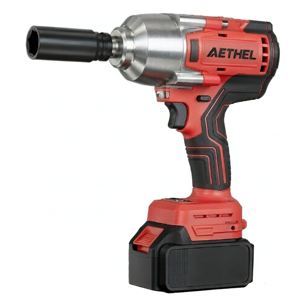 21V Brushless Cordless Impact Wrench 1000Nm